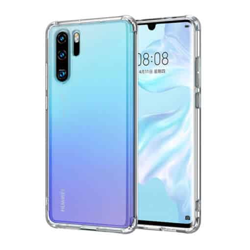läbipaistev ümbris huawei telefonile eestvaates