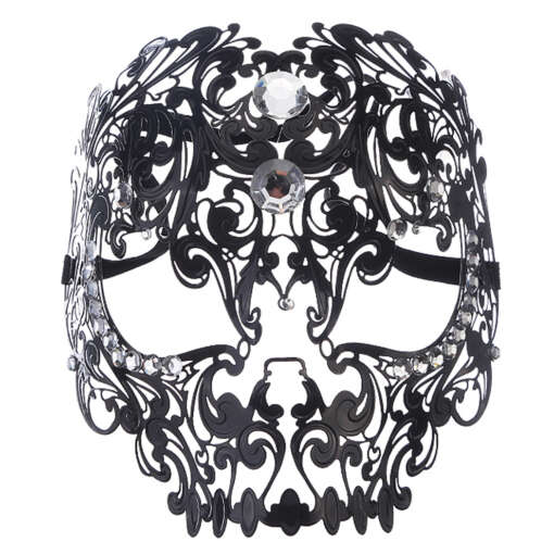must või valge täiskasvanute mask neutraalses taustal