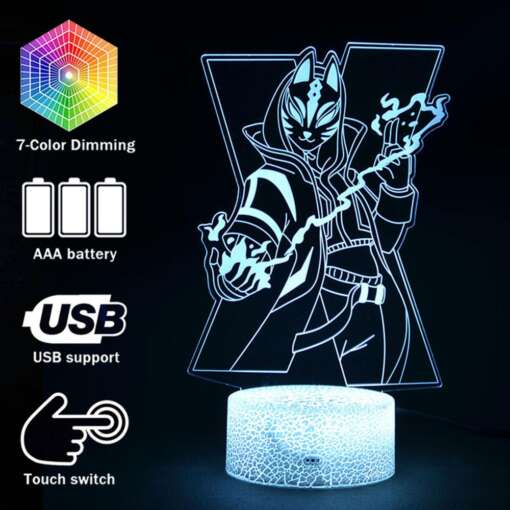 lamp knight yond3r kaasaegse disainiga musta värvi led valgusti minimalistlikus stiilis
