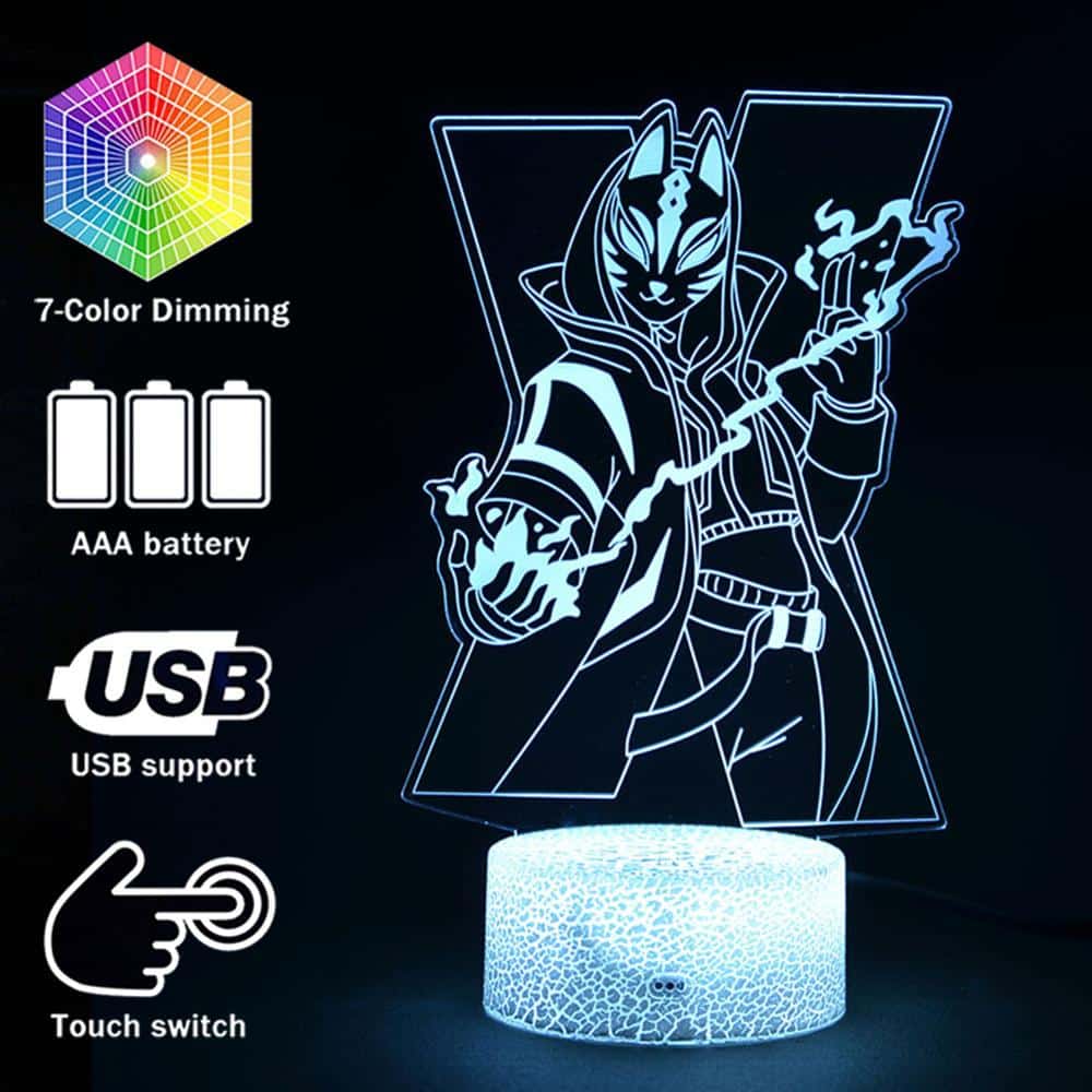 lamp knight yond3r kaasaegse disainiga musta värvi led valgusti minimalistlikus stiilis
