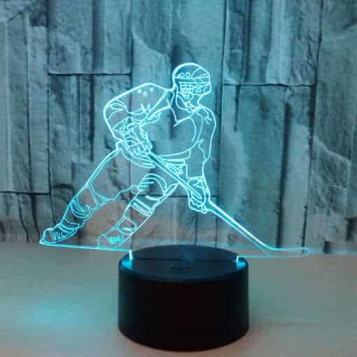 3D lamp "Hokimängija"