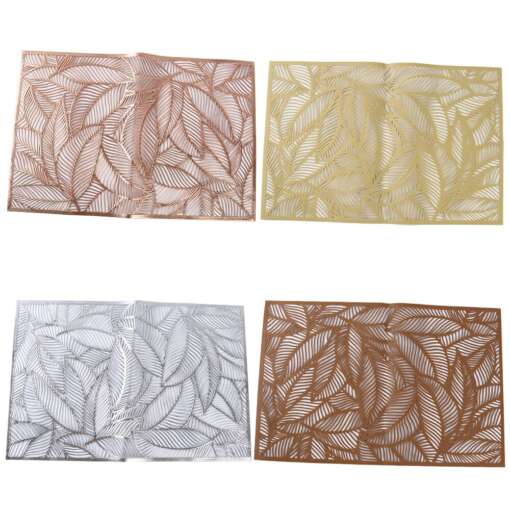 elegantne lehemustriline pvc lauamatt 30x46 cm plekikindel libisemiskindel aluspadi söögilauale