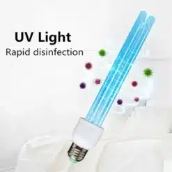 ultraviolettvalgusega desinfitseerimise lamp kvartsklaasist valge värvusega sobib 20-30 ruutmeetri desinfitseerimiseks