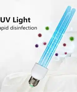 ultraviolettvalgusega desinfitseerimise lamp kvartsklaasist valge värvusega sobib 20-30 ruutmeetri desinfitseerimiseks