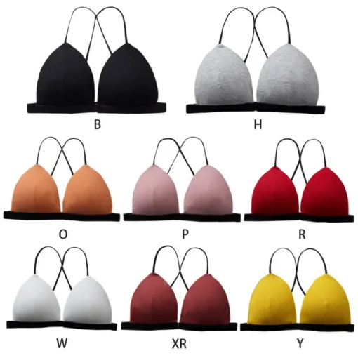 eest avatavad rinnahoidjad, seljatagant paelad risti, akrüül spandex materjal, suurus one size, rinnaümbermõõt 62cm-86cm