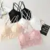 polsterdustega rinnahoidja nailonist ja spandexist suurus one size rinnaümbermõõdule 60-86cm kaalule 40-60kg