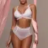 seksikas aluspesu komplekt spandexist mannekeenil, suurus s, rinnaümbermõõt 76-84cm, vöökoht 60-66cm, puusaümbermõõt 84-92cm
