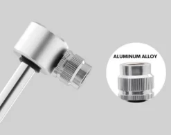 kaasaskantav pump jalgratta kummidele alumiiniumsulamist 9.8 cm