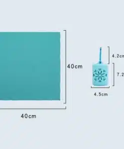kokkupandav mikrokiust rätik higi kuivatamiseks mõõtmetega 40x40 cm