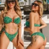 õlapaelteta bikiinid nailonist erinevates värvides suurused s m l