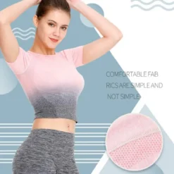 naiste lühem spordipluus nailonist polüestrist spandeksist musta värvi eesvaates mannekeenil