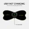 elektriline massaaži stimulaator ABS PC materjalist, mõõdud 15x6.5x0.1 cm, 70mAh aku