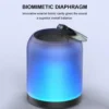 juhtmevaba bluetooth kõlar rondafull plastikust korpus sinine kompaktne disain