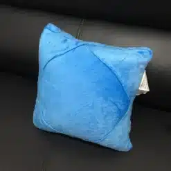 multifunktsionaalne 3in1 padi halli värvi, mõõdud 30x30x7cm, pehme materjal, sobib kaelale ja seljale, ristkülikukujuline