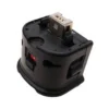 nintendo wii konsooli adapter valge abs materjaliga 4.3x4.3x3.2 cm suuruses liikumisanduri ühendamiseks