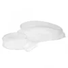 esitulede katted benz w211 e350 e300 e200 2002-2008 plastist läbipaistev paar komplektis