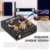 hifi bluetooth 5.0 eelvõimendi koos sinise ja oranži valgusega vaakumtorudega