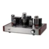 stereo integreeritud toitevõimendi toruga klass a el34 6n9p mõõtudega 350x50x170mm 13w kaal 9.5kg
