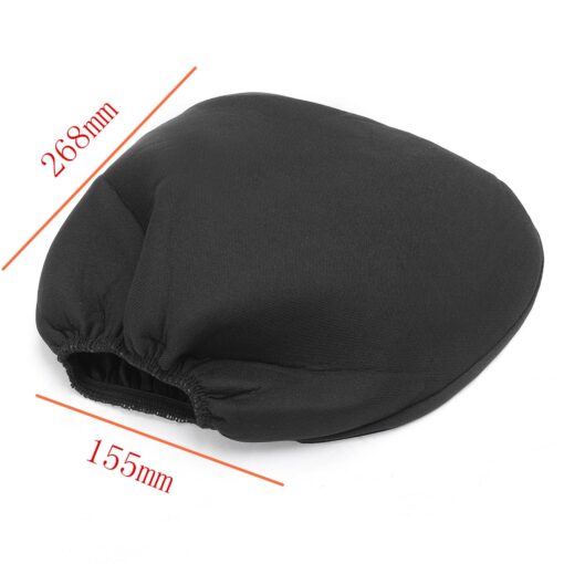 must elastne istmekate, mille mõõtmed on 268mm x 155mm