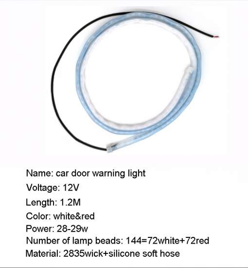 LED valgusriba autouksele