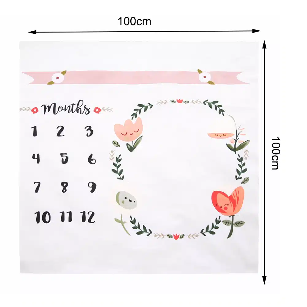 Baby Blankets Swaddle Wrap Newborn Fashion Bathing Towels Flower Printed Cute Soft Blanket DIY Infant Kids Photography Props 21