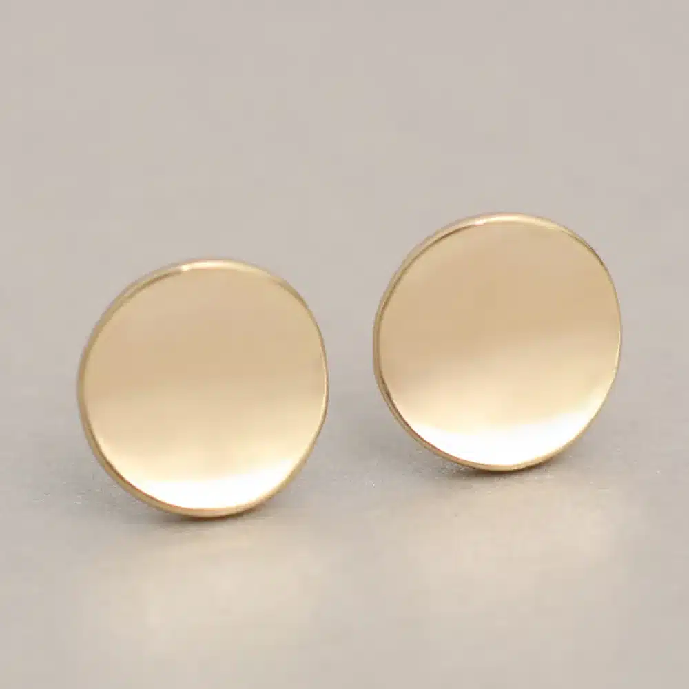 Shuangshuo 2017 Summer New Fashion Shiny Geometric Jewelry Round Stud Earrings for Women Party Earrings 42