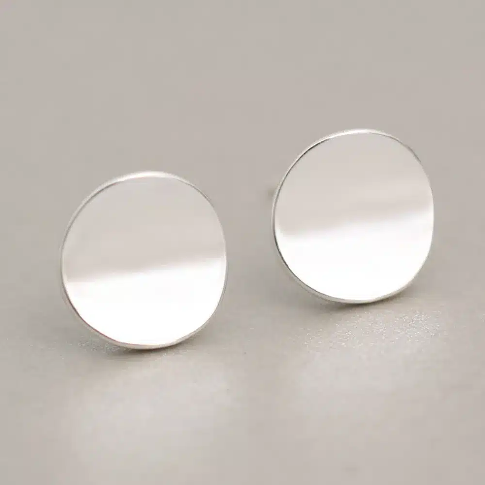 Shuangshuo 2017 Summer New Fashion Shiny Geometric Jewelry Round Stud Earrings for Women Party Earrings 43