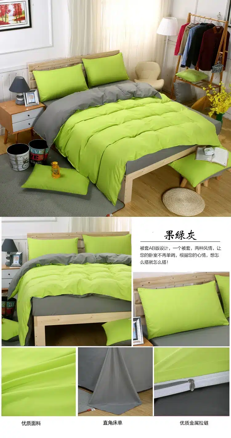 AB side bedding set super king duvet cover set dark blue +beige 3/ 4pcs bedclothes adult bed set man duvet flat sheet 230*250cm 25