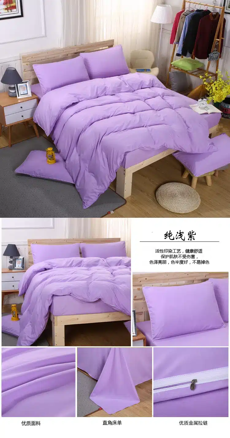 AB side bedding set super king duvet cover set dark blue +beige 3/ 4pcs bedclothes adult bed set man duvet flat sheet 230*250cm 54