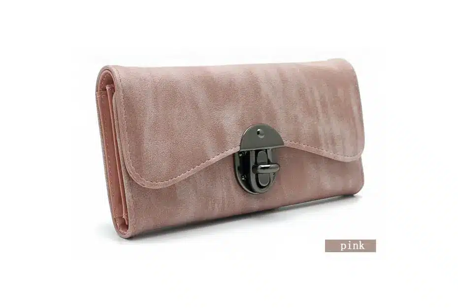 Vintage Fashion Women Wallet 2017 Casual PU Leather Long Wallet Clutch Purse High Quality Metal Hasp Womens Wallets And Purses 18
