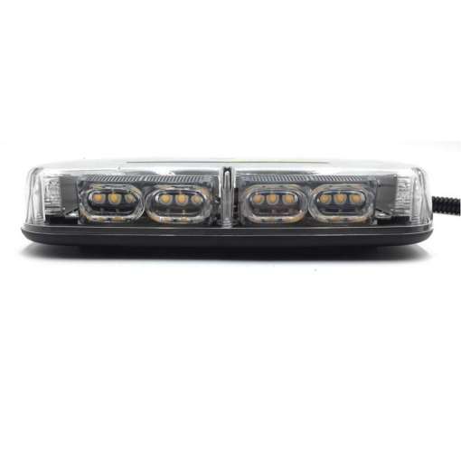 madal profiiliga auto katusele paigaldatav LED valgustus läbipaistva korpusega