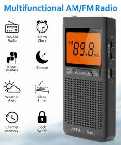 Kaasaskantav hädaabi taskuraadio