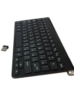must juhtmevaba klaviatuur vene tähestikuga ja USB vastuvõtja