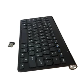 must juhtmevaba klaviatuur vene tähestikuga ja USB vastuvõtja