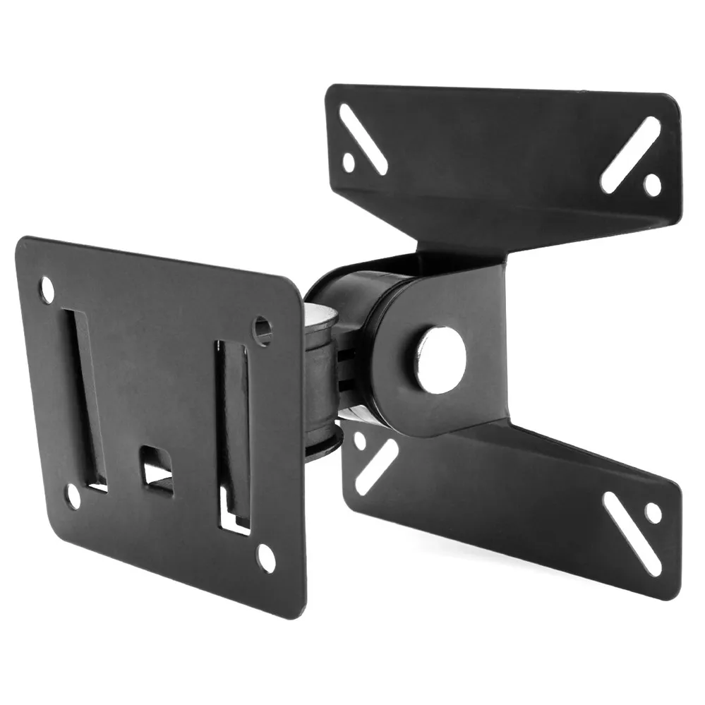 Universal 180 Degrees Rotated SPHC 14-24 Inch Durable Steel LCD LED Falt Panel Plasma TV Wall Mount Bracket 12