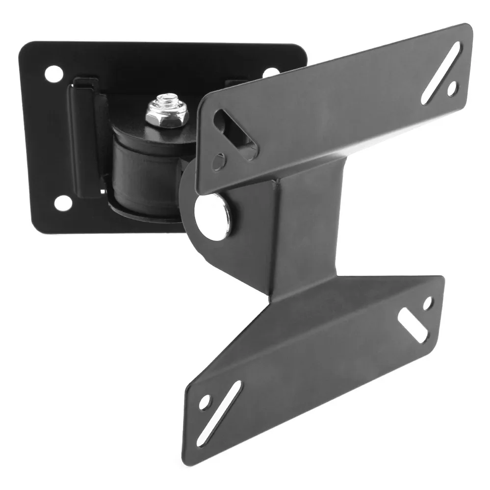 Universal 180 Degrees Rotated SPHC 14-24 Inch Durable Steel LCD LED Falt Panel Plasma TV Wall Mount Bracket 16