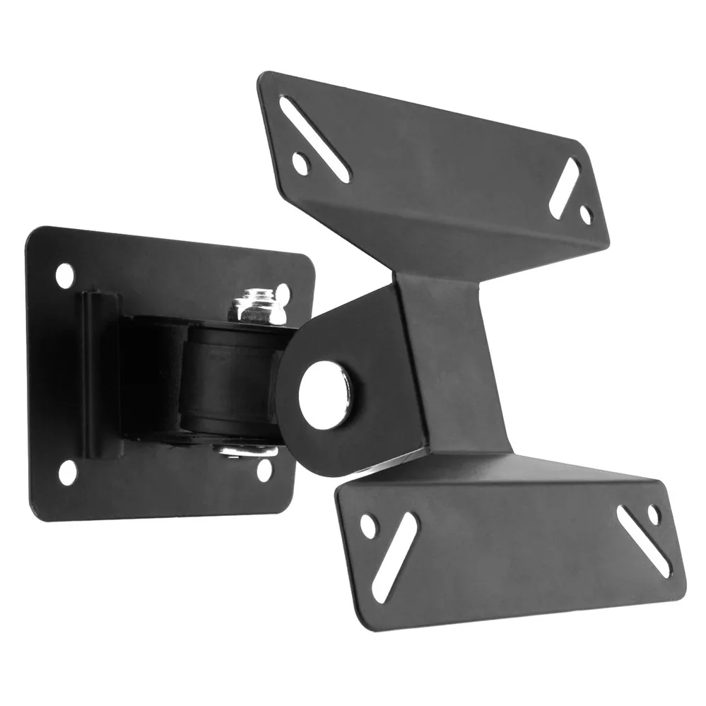 Universal 180 Degrees Rotated SPHC 14-24 Inch Durable Steel LCD LED Falt Panel Plasma TV Wall Mount Bracket 18