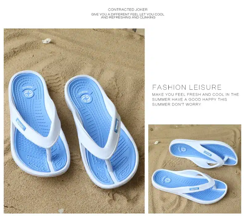 2017 Casual Beach Women Slipper Sandals Brand New design Summer Home Massage Flat Flip-Flops Shoes for Female plus Big Size 13