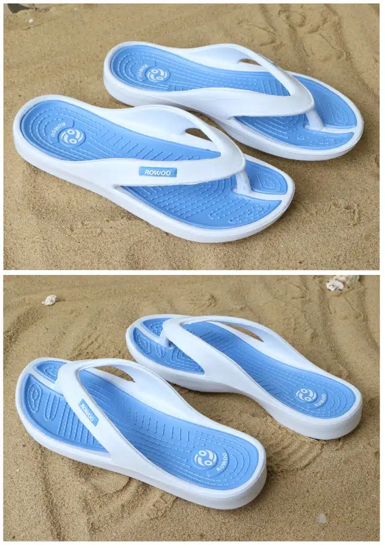 2017 Casual Beach Women Slipper Sandals Brand New design Summer Home Massage Flat Flip-Flops Shoes for Female plus Big Size 14