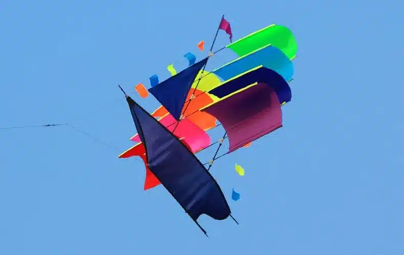 Free Shipping Outdoor Fun Sports 3D Stereo Sailboat Kite /Sailing Kites With Handle And Line Good Flying 9