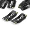mustad metallist klambrid juuksepikenduste kinnitamiseks