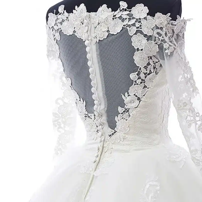 ANTI Romantic 2017 Ball Gown Wedding Dress With Long Sleeves Appliques Detachable skirts Train Robe De Mariee Bridal Gowns 44YSB 9