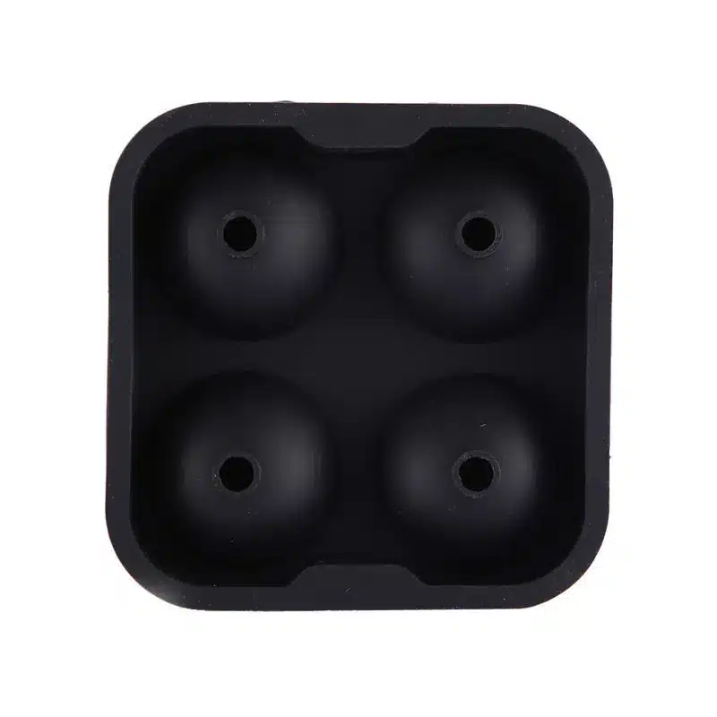 Silicone Ice Ball Maker Whiskey Cocktail Ice Cube Tray 4 Large Ice Cube Molds Maker Bar Kitchen Accessories 19