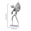 Roostevabast terasest humanoid | E-pood Tootemaailm Roostevabast terasest humanoid
