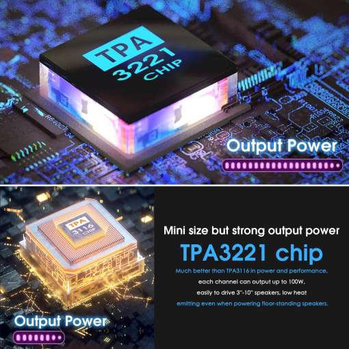Mini bluetooth 5.0 DSP digitaalne võimendi