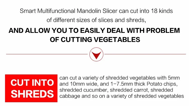 LEKOCH Manual Vegetable Cutter Mandoline Slicer Potato Cutter Carrot Grater Julienne Fruit Vegetable Tools Kitchen Accessories 4