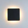 must kandiline LED seinalamp, mis kiirgab sooja valgust