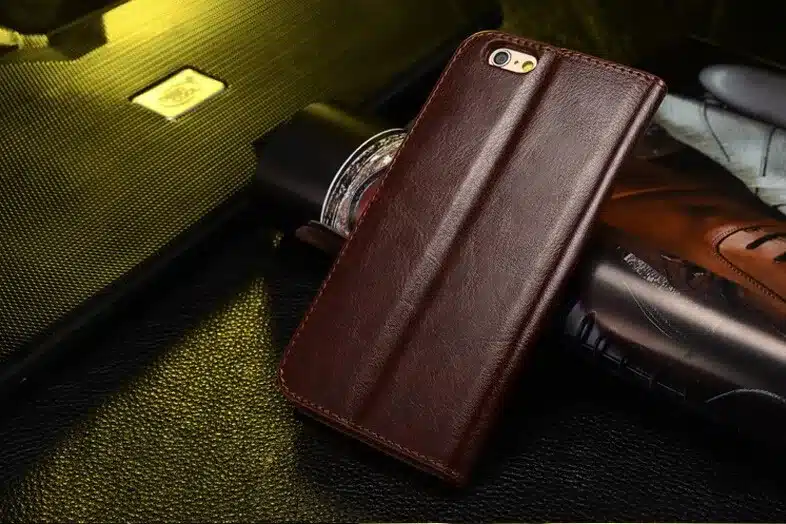 Musubo Luxury Flip Leather Case for iPhone X 7 plus wallet phone bag Stand Cover For iphone 8 6 Plus 6s Plus 5 5s SE Cases coque 9