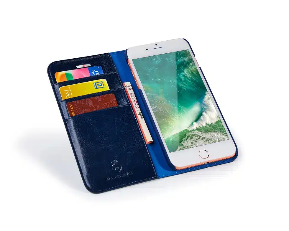 Musubo Luxury Flip Leather Case for iPhone X 7 plus wallet phone bag Stand Cover For iphone 8 6 Plus 6s Plus 5 5s SE Cases coque 38