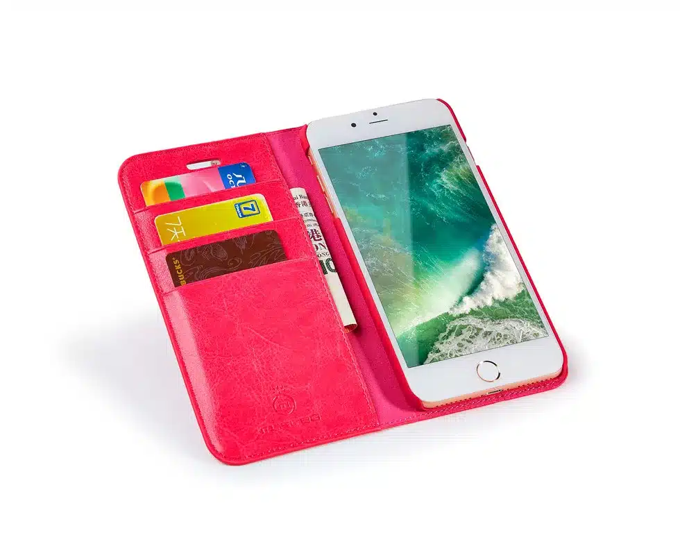 Musubo Luxury Flip Leather Case for iPhone X 7 plus wallet phone bag Stand Cover For iphone 8 6 Plus 6s Plus 5 5s SE Cases coque 42